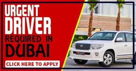 URGENT DRIVER REQUIRED IN DUBAI UAE