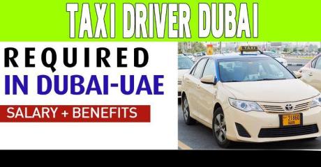 TAXI DRIVER REQUIRED IN DUBAI -
