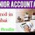 Senior Accountant Required in Dubai