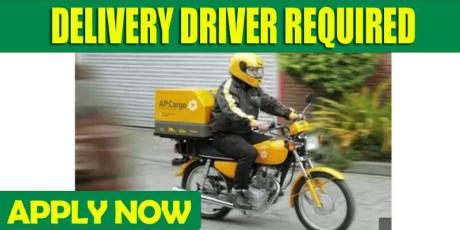 DELIVERY DRIVER REQUIRED