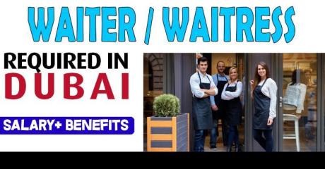 Waiter / Waitress Required in Dubai