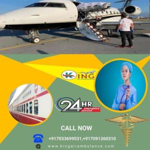 Hire India No-1 and Fast Air Ambulance in Dibrugarh with ICU Setup