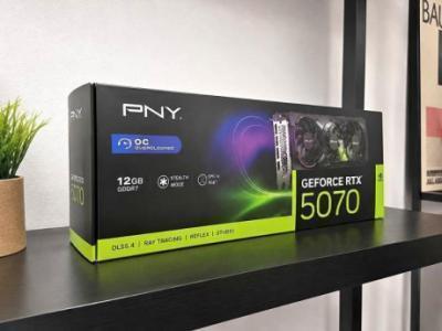 PNY GeForce RTX 5070 12GB OC graphics card