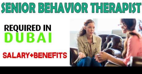 Senior Behavior Therapist Required in Dubai