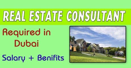 Real Estate Consultant Required in Dubai