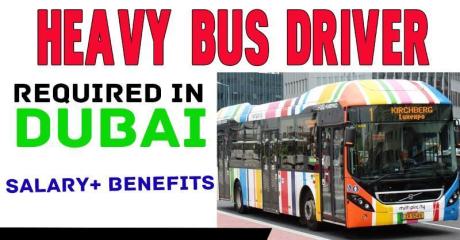 HEAVY BUS DRIVER Required in Dubai
