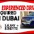 EXPERIENCED DRIVER REQUIRED IN DUBAI