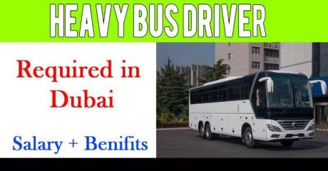 HEAVY BUS DRIVER Required in Dubai