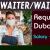 Head Waiter/Waitress Required in Dubai