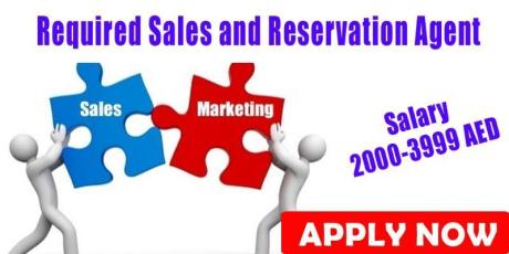Required Sales and Reservation Agent