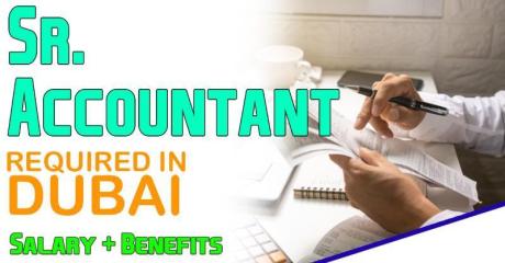 Sr. Accountant Required in Dubai