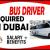 BUS DRIVER REQUIRED IN DUBAI