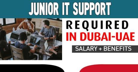Junior IT Support Required in Dubai