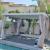 Pergola aluminium white 3×4 with curtains