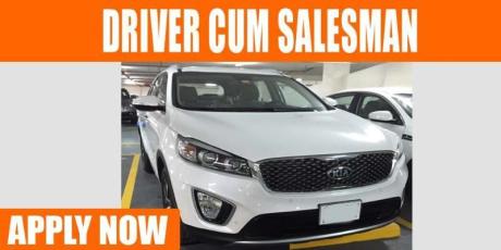 DRIVER CUM SALESMAN