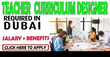 Teacher - Curriculum Designer (business training) Required in Dubai
