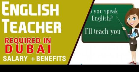 English Teacher Required in Dubai