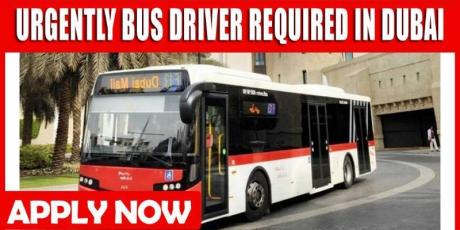 URGENTLY BUS DRIVER REQUIRED IN DUBAI