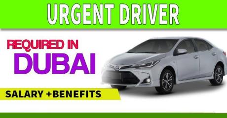 Urgent Driver Required in Dubai