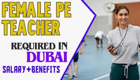 Female PE Teacher Required in Dubai