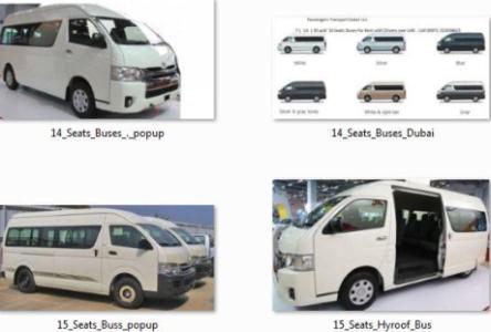 Van rent services in Sharjah UAE