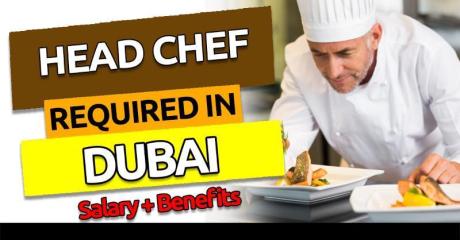 Head Chef Required in Dubai