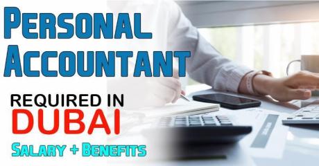 Personal Accountant Required in Dubai -
