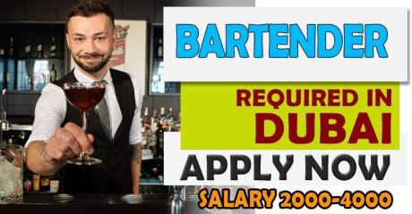Bartender Required in Dubai