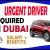 Urgent Driver Required in Dubai