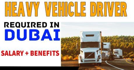 Heavy Vehicle Driver Required in Dubai