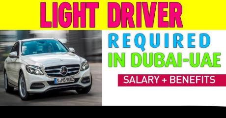 Light Driver Required in Dubai