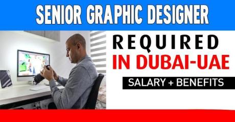 Senior Graphic Designer Required in Dubai