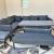 Outdoor seating with convertible table
