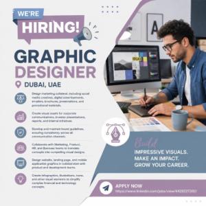 Graphic Designer Required in Dubai
