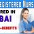 Registered Nurse Required in Dubai -