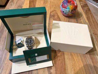 Rolex GMT Master II (Steel & Gold) - Unpolished