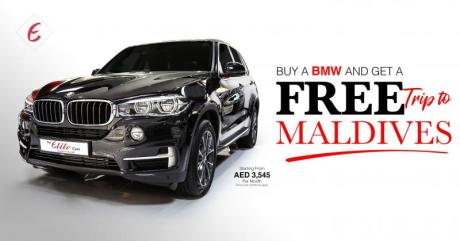 Buy a BMW and get a FREE Trip to Maldives