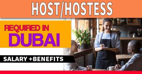 Host/Hostess Required in Dubai