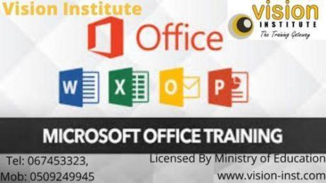 START MS OFFICE CLASSES AT 30% OFF IN VISION