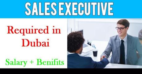 Sales Executive Required in Dubai