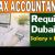 Tax Accountant Required in Dubai