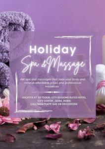 Holiday Spa Massage 05 17 25