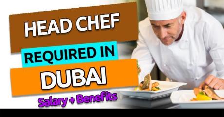 Head Chef Required in Dubai