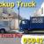 pickup truck for rent in jvc 0504210487