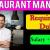 Restaurant Manager Required in Dubai
