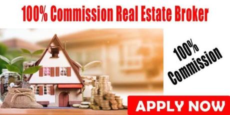 100% Commission Real Estate Broker
