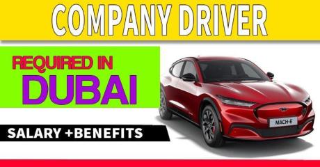 Company Driver Required in Dubai