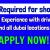 Driver Required for showroom