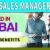 Sales Manager Required in Dubai