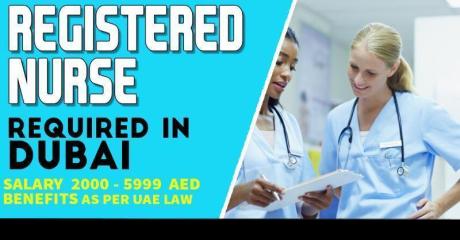 Registered Nurse Required in Dubai